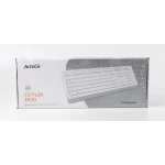 Клавіатура A4Tech FK10 "Fstyler", White/Grey, USB, 12 мультимедійних кнопок, захист від бризок, 1.5 м, UA/RU/US - Зображення 6