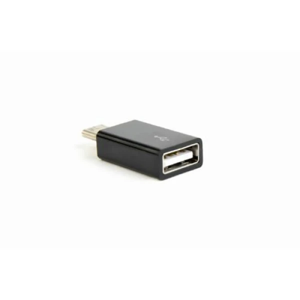 Перехідник Type-C (M) - USB 2.0 (F), Black, Cablexpert (CC-USB2-CMAF-A)