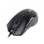 Миша A4Tech X89 Game Oscar Neon mouse Black, Optical, USB, 2400 dpi, Gaming X7, кабель 1,8 м - Зображення 3