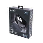Миша A4Tech X89 Game Oscar Neon mouse Black, Optical, USB, 2400 dpi, Gaming X7, кабель 1,8 м - Зображення 4
