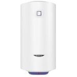 Водонагрівач Ariston BLU1 R 100 V 1.5 К PL DRY White 1500W, сухий ТЕН, накопичувальний, круглий, 100л, вертикальний, механічне керування, терморегулятор, захист від перегріву, захист від надлишкового тиску