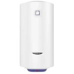 Водонагрівач Ariston BLU1 R 100 V 1.5 К PL DRY White 1500W, сухий ТЕН, накопичувальний, круглий, 100л, вертикальний, механічне керування, терморегулятор, захист від перегріву, захист від надлишкового тиску