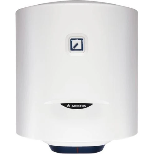 Водонагрівач Ariston BLU1 R 50 V 1.5 К PL DRY White 1500W, сухий ТЕН, накопичувальний, круглий, 50л, вертикальний, механічне керування, терморегулятор, захист від перегріву, захист від надлишкового тиску