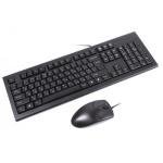 Комплект A4Tech KRS-8520D, Black, дротовий, USB (KRS-85+OP-620D)
