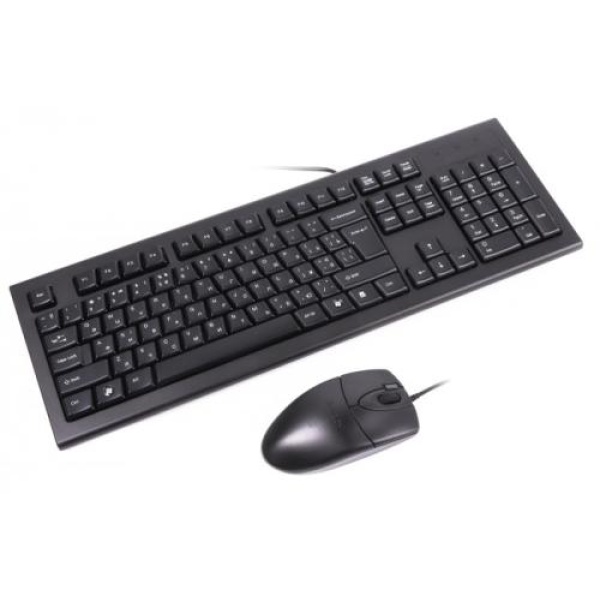Комплект A4Tech KRS-8520D, Black, дротовий, USB (KRS-85+OP-620D)