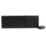 Комплект A4Tech KRS-8520D, Black, дротовий, USB (KRS-85+OP-620D) - Зображення 2