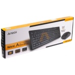 Комплект A4Tech KRS-8520D, Black, дротовий, USB (KRS-85+OP-620D) - Зображення 3