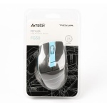 Миша A4Tech Fstyler FG30 2000dpi Grey+Blue, USB, Wireless - Зображення 6