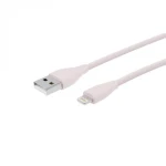 Кабель USB AM - Lightning, 1 м, Pink, Maxxter, 2.4A (UB-L-USB-01GP) - Зображення 2