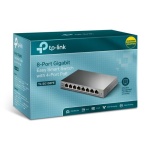Комутатор TP-LINK TL-SG108PE, 8x100/1000 Mb/s, керований - Зображення 5