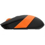 Миша A4Tech Fstyler FG10S 2000dpi Black+Orange, USB, Wireless, безшумна - Зображення 5