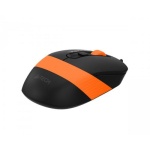 Миша A4Tech Fstyler FM10S 1600dpi Black+Orange, USB, безшумна - Зображення 7