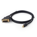 Кабель mini DisplayPort (M) - DVI-D (M), 1.8 м, Black, Cablexpert (CC-MDPM-DVIM-6) - Зображення 2