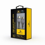 Кабель HDMI (M) - HDMI (M), 5 м, Black, Cablexpert, V2.0 (CCBP-HDMI-5M) - Зображення 3