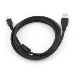 Кабель USB 2.0 AM - miniUSB (5P), 1.8 м, Black, Cablexpert, феритовий фільтр (CCF-USB2-AM5P-6) - Зображення 3