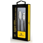 Кабель USB AM - Type-C, 2 м, Black, Cablexpert, 2.1A (CC-USB2R-AMCM-2M) - Зображення 2