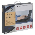 Підставка для ноутбука до 17" RivaCase, Black, 2x11 см вентилятори, до 1100 об/хв, 360х280х45 мм (5557) - Зображення 9