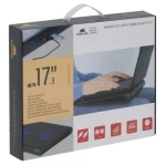 Підставка для ноутбука до 17" RivaCase, Black, 2x11 см вентилятори, до 1100 об/хв, 360х280х45 мм (5557) - Зображення 9