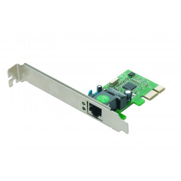 Мережева карта PCI-E x1, Gembird NIC-GX1, 10/100/1000 Мбіт/сек