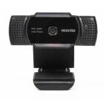 Веб-камера Maxxter WC-FHD-AF-01 Black, 1.3 Mpx, 1920x1080, Auto-Focus, USB 2.0, вбудований мікрофон, (WC-FHD-AF-01) - Зображення 2