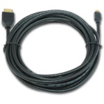 Кабель HDMI (M) - micro HDMI (M), 4.5 м, Black, Cablexpert, V1.4 (CC-HDMID-15) - Зображення 3