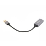 Мережевий адаптер USB Maxxter NEA-U3-01 с USB на Gigabit Ethernet, 1000 Mbps, металл, темно-серый - Зображення 2