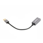 Мережевий адаптер USB Maxxter NEA-U3-01 с USB на Gigabit Ethernet, 1000 Mbps, металл, темно-серый - Зображення 2