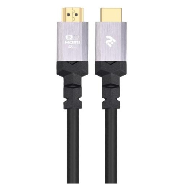 Кабель HDMI (M) - HDMI (M), 1.8 м, Black, 2E, V2.1, 8K / 60 Гц, 48 Gbps (2EW-1143-1.8M)
