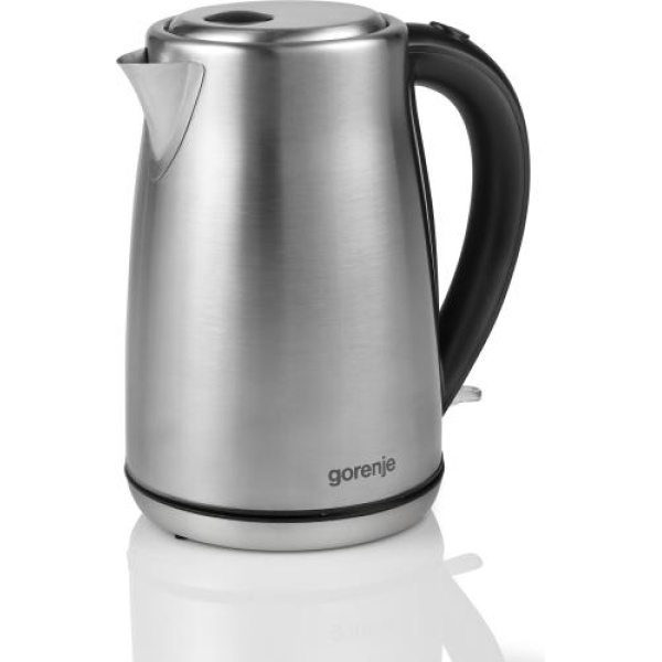 Електрочайник Gorenje K17S, Grey, 2000W, 1.7 л, відключення при закипанні, захист від перегріву, індикатор рівня води, пластик