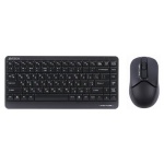 Комплект бездротовий A4tech Fstyler FG1112, Black, клавіатура+миша