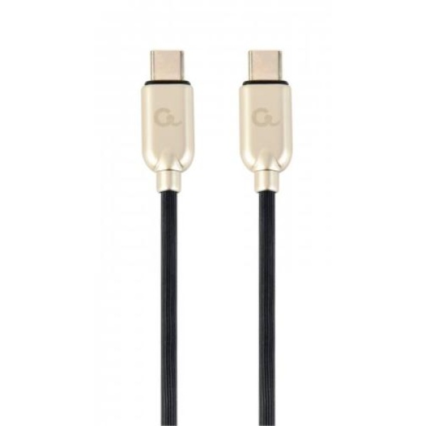 Кабель Type-C - Type-C, 2 м, Black, Cablexpert, 60 Вт, 3A (CC-USB2PD60-CMCM-2M)