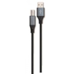 Кабель USB 2.0 AM - USB BM, 1.8 м, Black, Cablexpert (CCBP-USB2-AMBM-6)