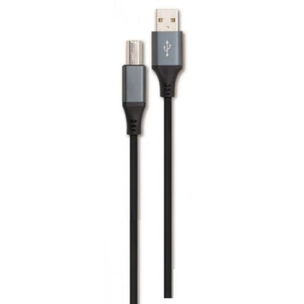 Кабель USB 2.0 AM - USB BM, 4.5 м, Black, Cablexpert (CCBP-USB2-AMBM-15)