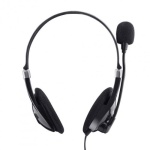Навушники Gemix HP-120MV, Black, 2 x Mini jack (3.5мм), накладні, регулятор гучності, кабель 1.5 м - Зображення 2