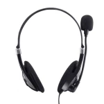 Навушники Gemix HP-120MV, Black, 2 x Mini jack (3.5мм), накладні, регулятор гучності, кабель 1.5 м - Зображення 2