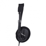 Навушники Gemix HP-120MV, Black, 2 x Mini jack (3.5мм), накладні, регулятор гучності, кабель 1.5 м - Зображення 3