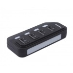 Хаб USB Maxxter HU2A-4P-AC-02, Black, USB 2.0 - 4xUSB 2.0, кабель 1 м, блок живлення, індивідуальні вимикачі на кожний порт - Зображення 2