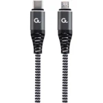 Кабель Type-C - microUSB (5P), 1.5 м, Grey, Cablexpert, 2.4A (CC-USB2B-CMMBM-1.5M) - Зображення 2