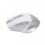 Миша A4Tech Fstyler FB35C, Icy White, USB, бездротова, оптична, BT+RF (Combo), 1200/1600/2000/2400 dpi, 125 Hz, 6 кнопок, вбудований Li акумулятор - Зображення 2
