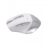 Миша A4Tech Fstyler FB35C, Icy White, USB, бездротова, оптична, BT+RF (Combo), 1200/1600/2000/2400 dpi, 125 Hz, 6 кнопок, вбудований Li акумулятор - Зображення 2