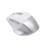 Миша A4Tech Fstyler FB35C, Icy White, USB, бездротова, оптична, BT+RF (Combo), 1200/1600/2000/2400 dpi, 125 Hz, 6 кнопок, вбудований Li акумулятор - Зображення 3