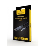 Кабель DisplayPort (M) - Type-C (M), 1.8 м, Black, Cablexpert, 4K, 60 Гц (CC-USB3C-DPF-01-6) - Зображення 3