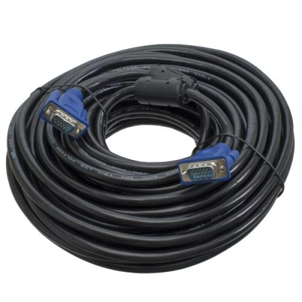 Кабель VGA (M) - VGA (M), 20 м, Black, Patron (PN-VGA-VGA-20М)