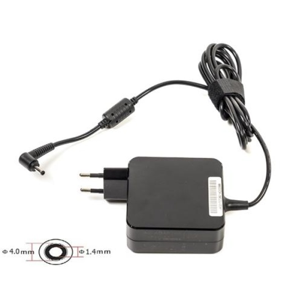 Блок живлення PowerPlant для ноутбуків Asus 19V, 3.42A, 65W, 4.0x1.35, wall mount (WM-AS65F4014)