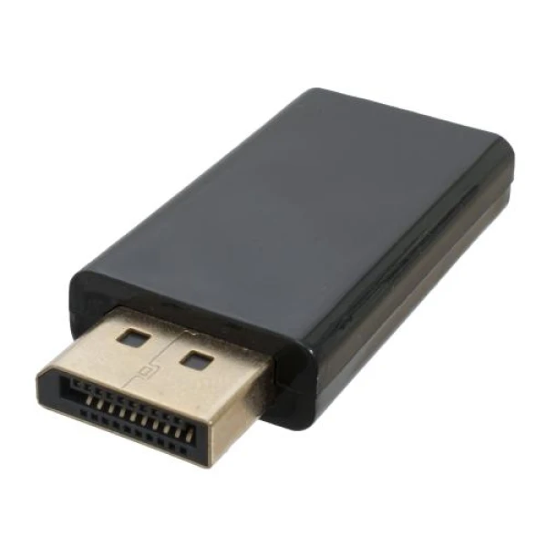 Перехідник DisplayPort (M) - HDMI (F), Patron, Black (PN-DP-M-HDMI)
