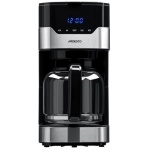 Кавоварка Ardesto FCM-D3100, Black/Silver, 900W, крапельна, 1.5л, дисплей, таймер, рег. міцності - Зображення 2