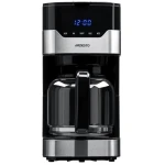 Кавоварка Ardesto FCM-D3100, Black/Silver, 900W, крапельна, 1.5л, дисплей, таймер, рег. міцності - Зображення 2