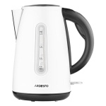 Електрочайник Ardesto EKL-F300W, White, 1.7л, 2150Вт, strix контроль, нерж.сталь