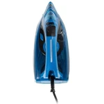Праска Holmer HIC-2642, Black/Blue, 2600W, кераміка, паровий удар 140 г/хв, постійна подача пари 40 г/хв, ємність для води 420 мл, вертикальне відпарювання - Зображення 4