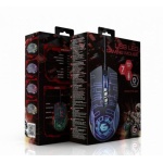 Миша Gembird MUSG-RGB-01, оптика, Black USB, 3600 DPI, підсвічування - Зображення 4
